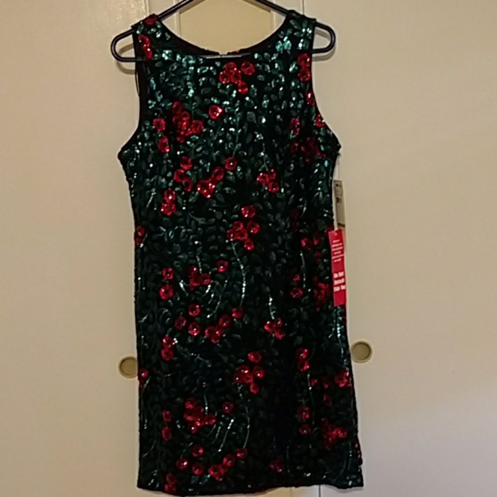 Chetta short sequined dress